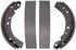 Z657 by WAGNER - Wagner Drum Brake Shoe Set