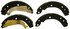 Z657A by WAGNER - Wagner Drum Brake Shoe Set