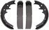 Z670 by WAGNER - Wagner Brake Z670 Drum Brake Shoe