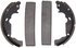 Z729 by WAGNER - Wagner Brake Z729 Drum Brake Shoe