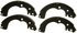 Z748A by WAGNER - Wagner Brake Z748A Drum Brake Shoe