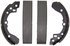 Z763 by WAGNER - Wagner Brake Z763 Drum Brake Shoe