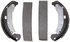 Z795 by WAGNER - Wagner Brake Z795 Drum Brake Shoe