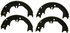 Z844 by WAGNER - Wagner Brake Z844 Parking Brake Shoe