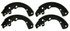 Z853 by WAGNER - Wagner Brake Z853 Drum Brake Shoe