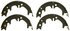 Z859 by WAGNER - Wagner Brake Z859 Parking Brake Shoe