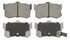 PD342 by WAGNER - Wagner ThermoQuiet PD342 Ceramic Disc Brake Pad Set