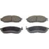 PD888A by WAGNER - Brake Pad