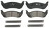 ZD1040 by WAGNER - QuickStop Ceramic Disc Brake Pad Set