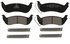 ZD1040B by WAGNER - QuickStop Ceramic Disc Brake Pad Set