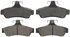 ZD1048 by WAGNER - QuickStop Ceramic Disc Brake Pad Set