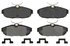 ZD1082 by WAGNER - QuickStop Ceramic Disc Brake Pad Set