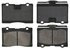 ZD1091 by WAGNER - QuickStop Ceramic Disc Brake Pad Set