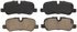 ZD1099 by WAGNER - QuickStop Ceramic Disc Brake Pad Set