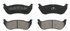 ZD1109A by WAGNER - QuickStop Ceramic Disc Brake Pad Set