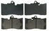 ZD1118 by WAGNER - QuickStop Ceramic Disc Brake Pad Set