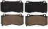 ZD1149 by WAGNER - QuickStop Ceramic Disc Brake Pad Set