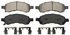 ZD1169A by WAGNER - QuickStop Ceramic Disc Brake Pad Set