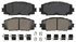 ZD1184A by WAGNER - QuickStop Ceramic Disc Brake Pad Set