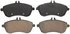 ZD1340 by WAGNER - QuickStop Ceramic Disc Brake Pad Set