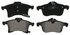 ZD1361 by WAGNER - QuickStop Ceramic Disc Brake Pad Set