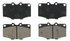 ZD137 by WAGNER - QuickStop Ceramic Disc Brake Pad Set