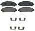 ZD1401 by WAGNER - QuickStop Ceramic Disc Brake Pad Set