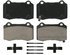 ZD1428 by WAGNER - QuickStop Ceramic Disc Brake Pad Set