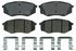 ZD1447 by WAGNER - QuickStop Ceramic Disc Brake Pad Set