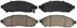 ZD1548 by WAGNER - QuickStop Ceramic Disc Brake Pad Set