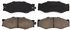 Wagner ZD266A Disc Brake Pad Set QuickStop Ceramic Disc Brake Pad Set