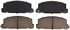 Wagner ZD285 Disc Brake Pad Set QuickStop Ceramic Disc Brake Pad Set