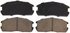 ZD299 by WAGNER - QuickStop Ceramic Disc Brake Pad Set