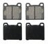 ZD31 by WAGNER - QuickStop Ceramic Disc Brake Pad Set