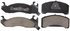 ZD310 by WAGNER - QuickStop Ceramic Disc Brake Pad Set