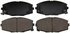 ZD336 by WAGNER - QuickStop Ceramic Disc Brake Pad Set