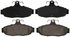 ZD347A by WAGNER - QuickStop Ceramic Disc Brake Pad Set