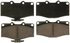 ZD410 by WAGNER - QuickStop Ceramic Disc Brake Pad Set