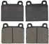 ZD45A by WAGNER - QuickStop Ceramic Disc Brake Pad Set