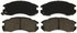 Wagner ZD470 Disc Brake Pad Set QuickStop Ceramic Disc Brake Pad Set