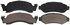 ZD50 by WAGNER - QuickStop Ceramic Disc Brake Pad Set