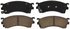 ZD583 by WAGNER - QuickStop Ceramic Disc Brake Pad Set