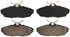 ZD599 by WAGNER - QuickStop Ceramic Disc Brake Pad Set