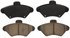 Wagner ZD600 Disc Brake Pad Set QuickStop Ceramic Disc Brake Pad Set