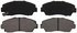 ZX320 by WAGNER - QuickStop Semi-Metallic Disc Brake Pad Set