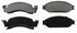 ZX360 by WAGNER - QuickStop Semi-Metallic Disc Brake Pad Set