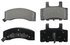 ZX370 by WAGNER - QuickStop Semi-Metallic Disc Brake Pad Set