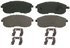 ZX430 by WAGNER - QuickStop Semi-Metallic Disc Brake Pad Set