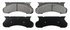 ZX450 by WAGNER - QuickStop Semi-Metallic Disc Brake Pad Set