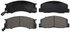 ZX500 by WAGNER - QuickStop Semi-Metallic Disc Brake Pad Set